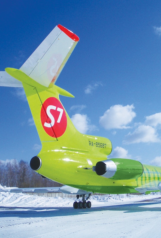 S7 airlines identity livery