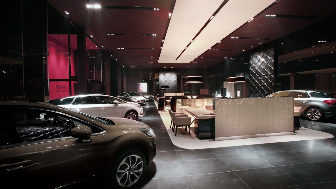 Citroën DS showroom