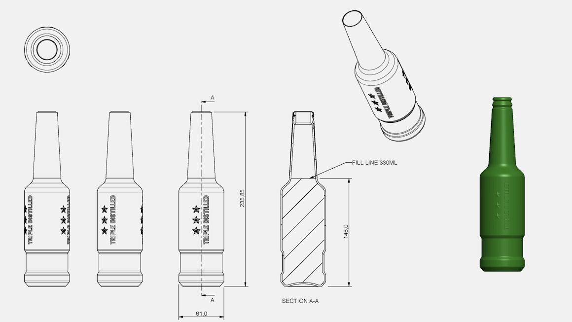 Jameson CAD industrial design