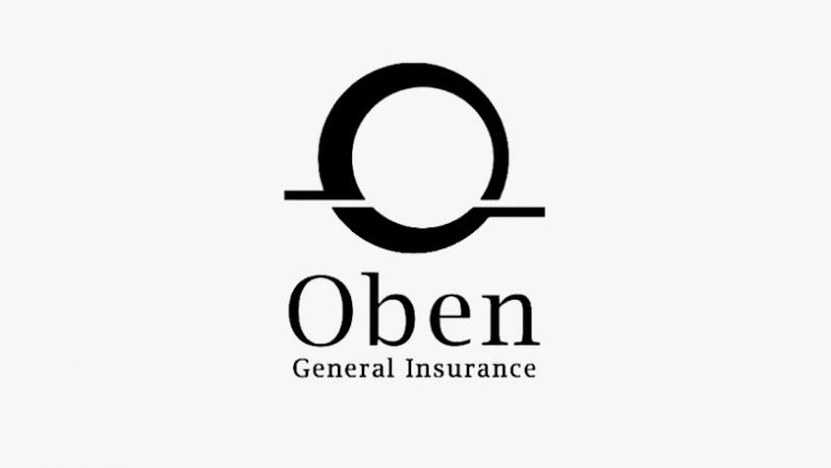 Oben Insurance logo: Logo before digit
